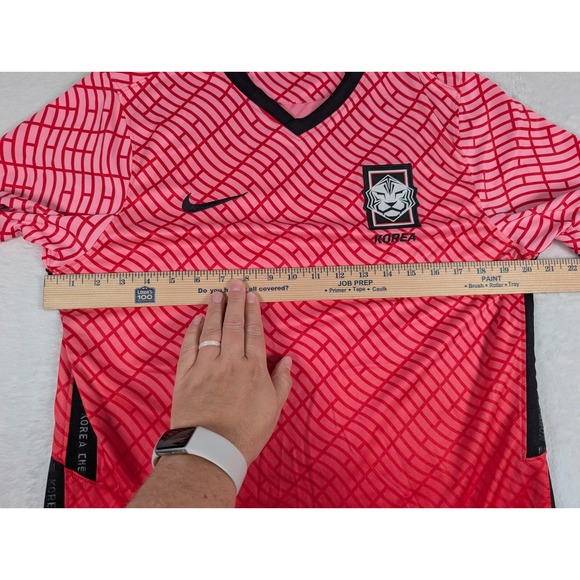 South Korea Soccer Jersey Nike Mens Medium Away 2020-2021 FLAW - Picture 4 of 9